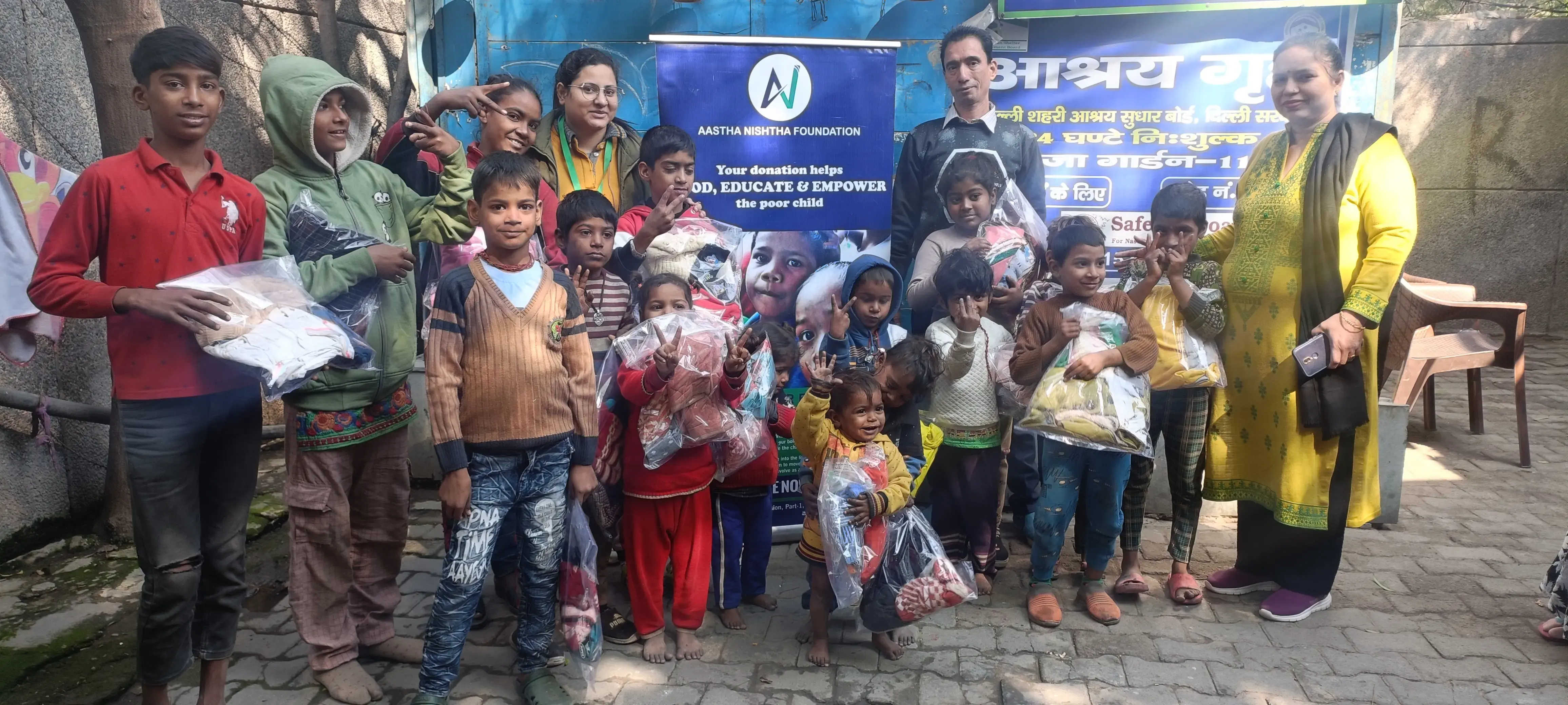Spreading Warmth: Annual Winter Clothes Distribution