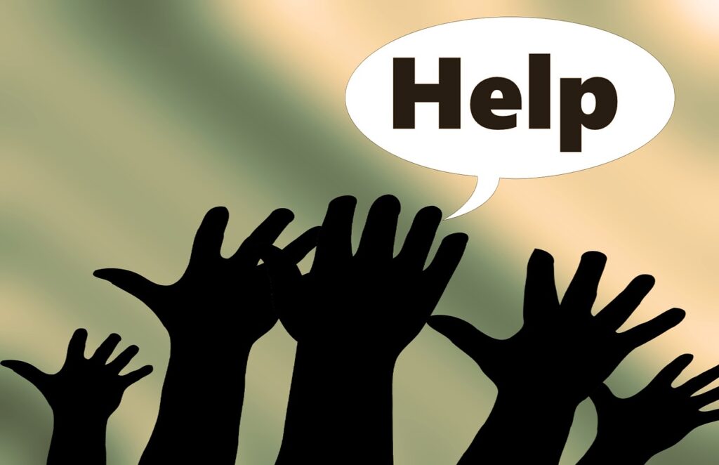 hands, poor, human